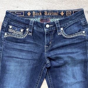 Rock Revival Sherry “Easy skinny” low-rise size 26